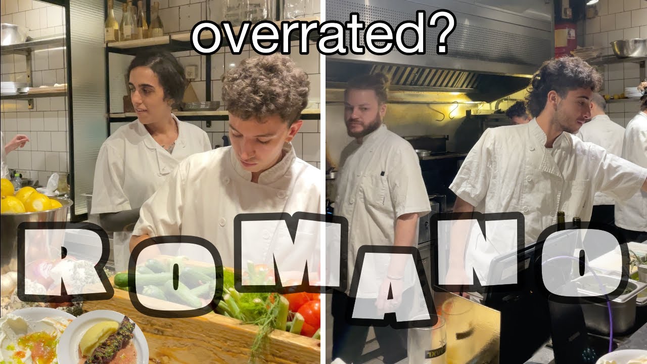 Israeli Food Review - Eyal Shani’s Romano in Tel Aviv