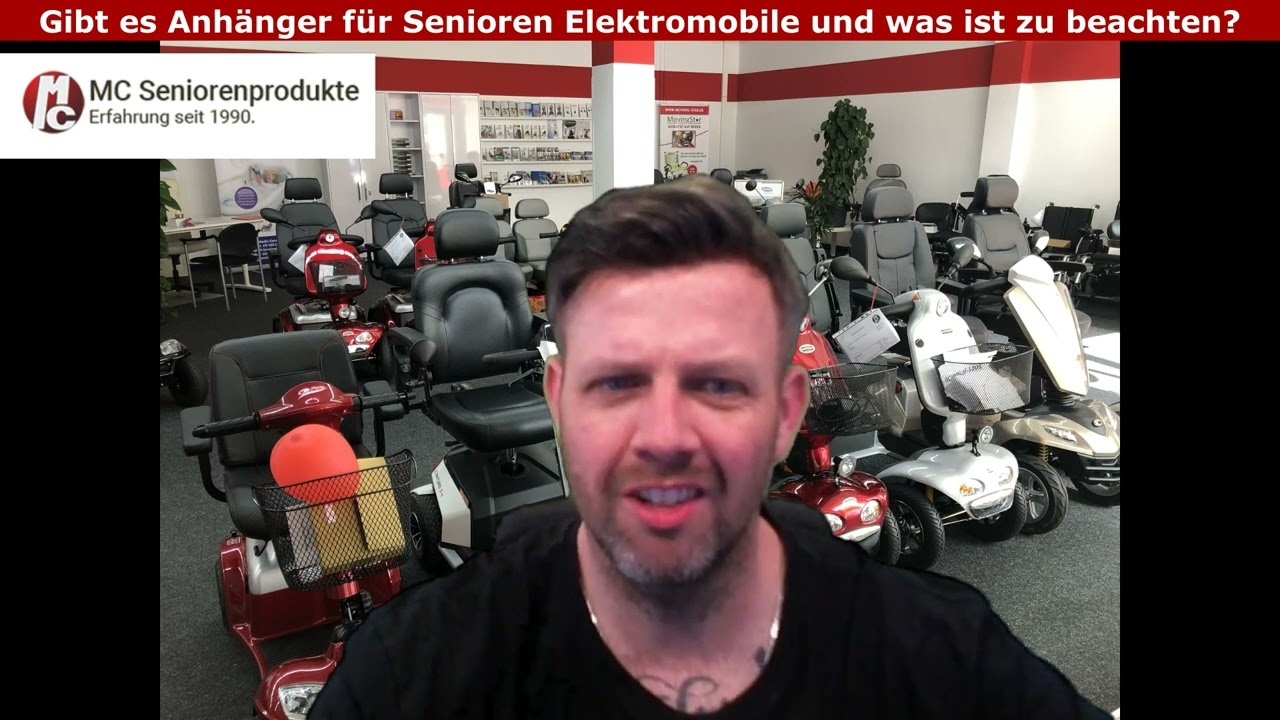 Gibt es Anhänger für Senioren Elektromobile? Was ist zu beachten?