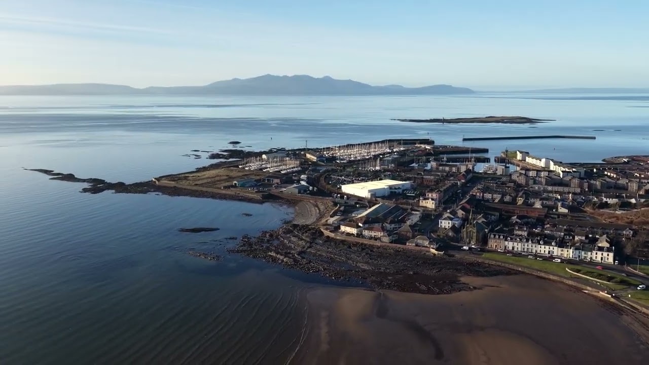 An Aerial Tour: Around Ardrossan.