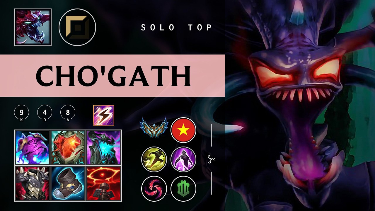 Cho'Gath Top vs Vladimir - VN Challenger Patch 26.05
