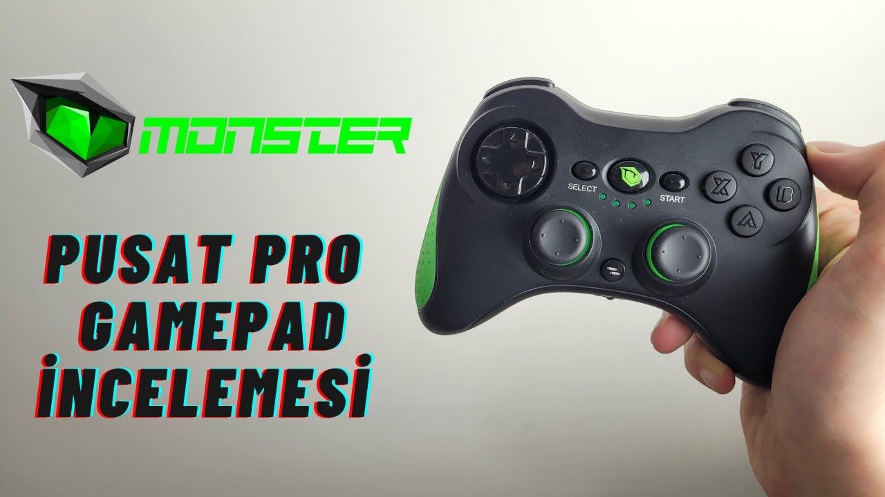 Monster Pusat Pro Gamepad incelemesi