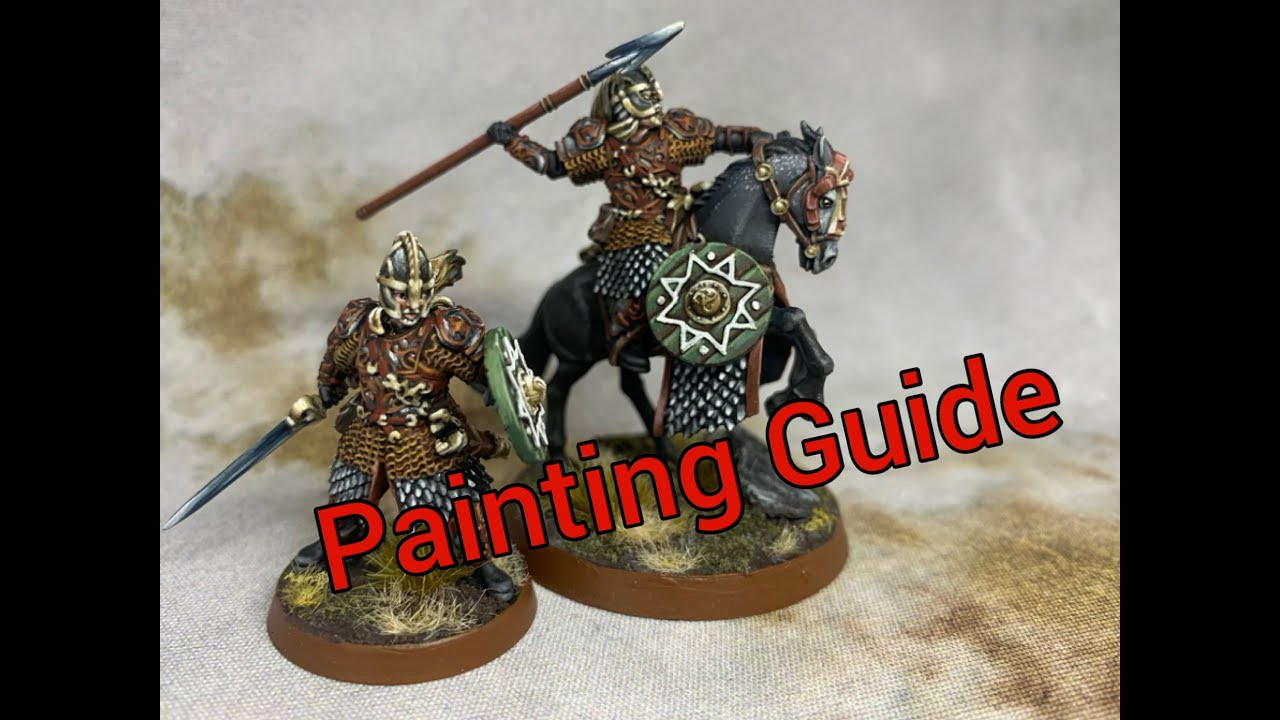 Éomer, Marshall of the Riddermark - MESBG Painting Tutorial