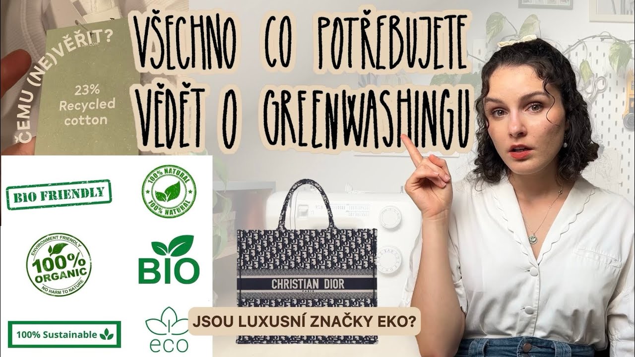 Nenechte se oklamat 🌍! 5 TYPŮ GREENWASHINGU| Co to je? EU zákaz? Pinkwashing?