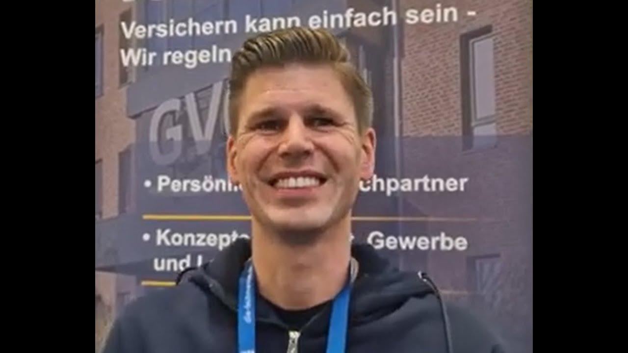 2025-10-29 DKM Dortmund Interview Andreas Albers von der GVO Versicherung