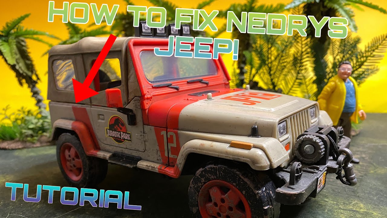 Fixing Nedry’s Jeep! Nedry Getaway Pack Overview and Modification Tutorial