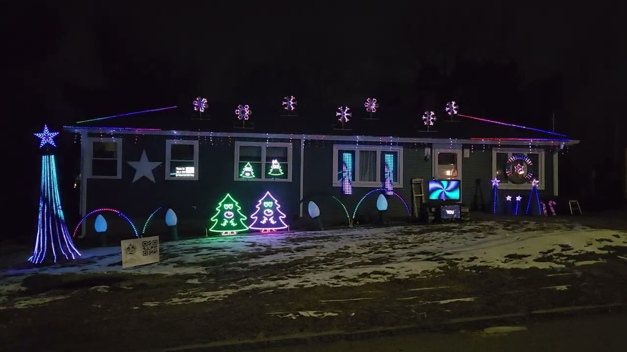 Lights on Lilian   2025 Christmas - All I Want for Christmas Is You (Make My Wish) - By Mariah Carey