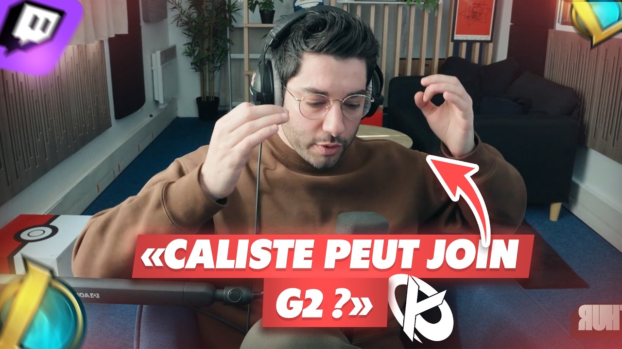 Caliste chez G2 ? Arthur a un message pour les FANS KCORP