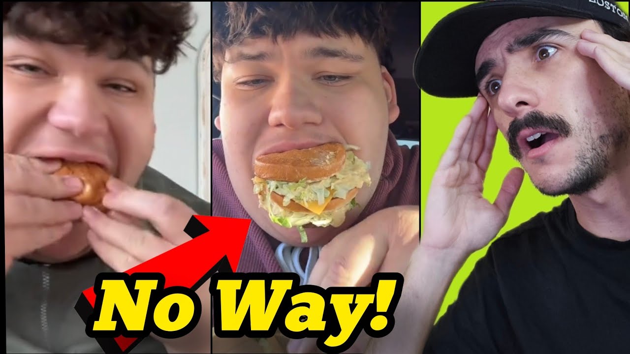He Ate a Big Mac In ONE BITE! | GELOEATZ