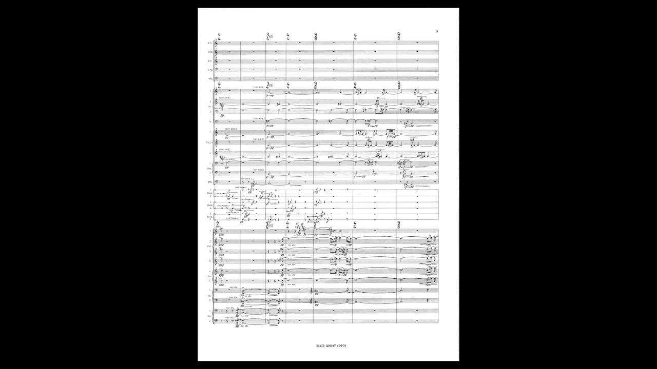 Isang Yun: "Réak" für großes Orchester (1966)