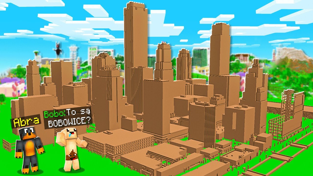 BOBOWICE są CAŁE ODBUDOWANE w Minecraft! 😱 (udało się)