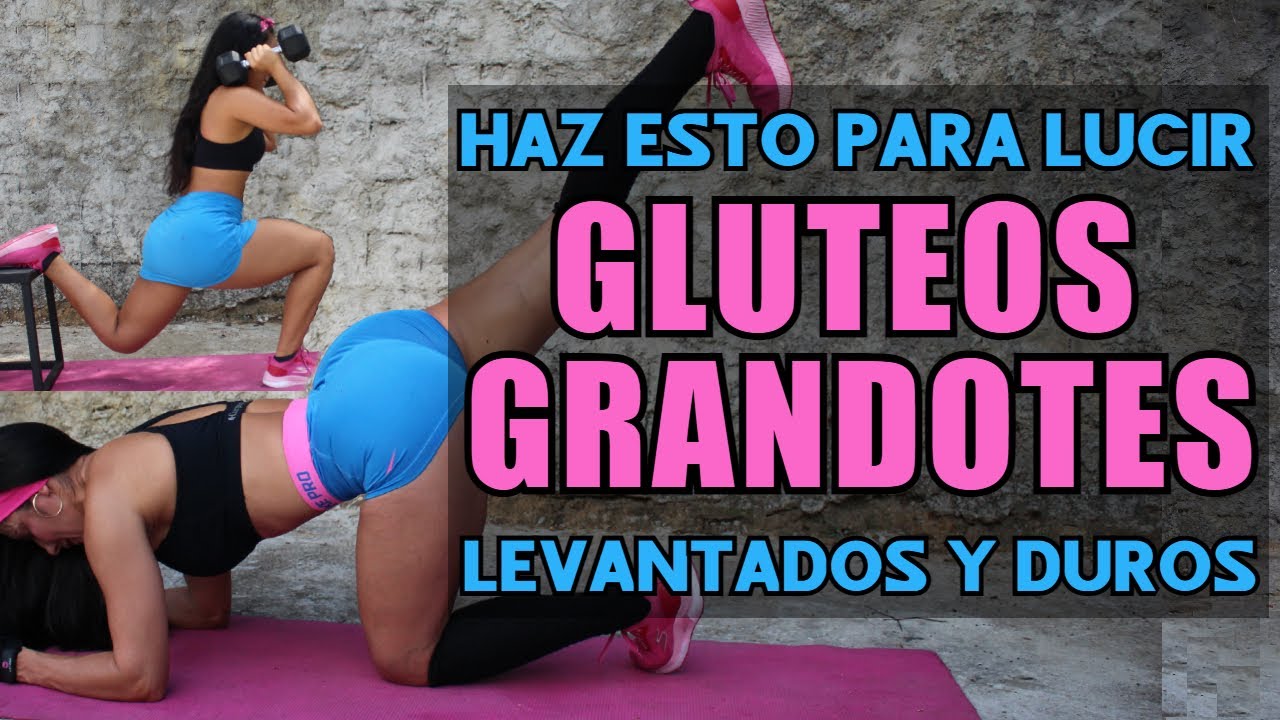 Explota GLUTEOS Con Esta Poderosa Rutina / Aumentar GLÚTEOS Entrenando En Casa.
