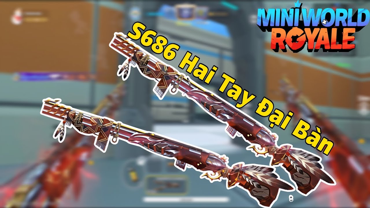 MiniWorld Royale|Chế Độ Đánh Bom 5 VS 5|Shotgun HAI TAY ĐẠI BÀNG 🦅🦅