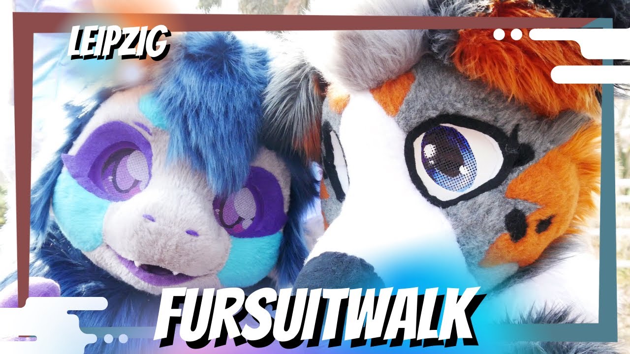 FURSUITWALK - Leipzig March 2022! PART 1 - by Oshamy the Furry