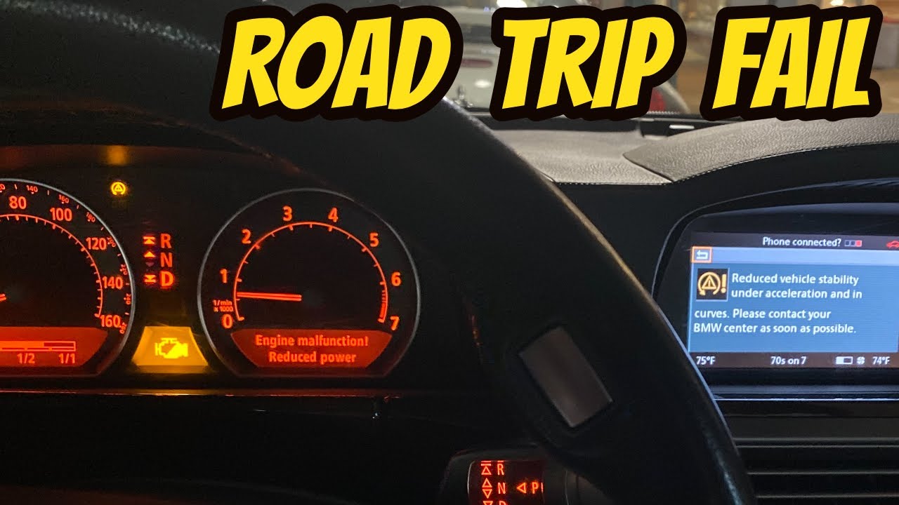 LIMP HOME MODE is BMW's Worst Contribution to Society: Cheap V12 FAIL