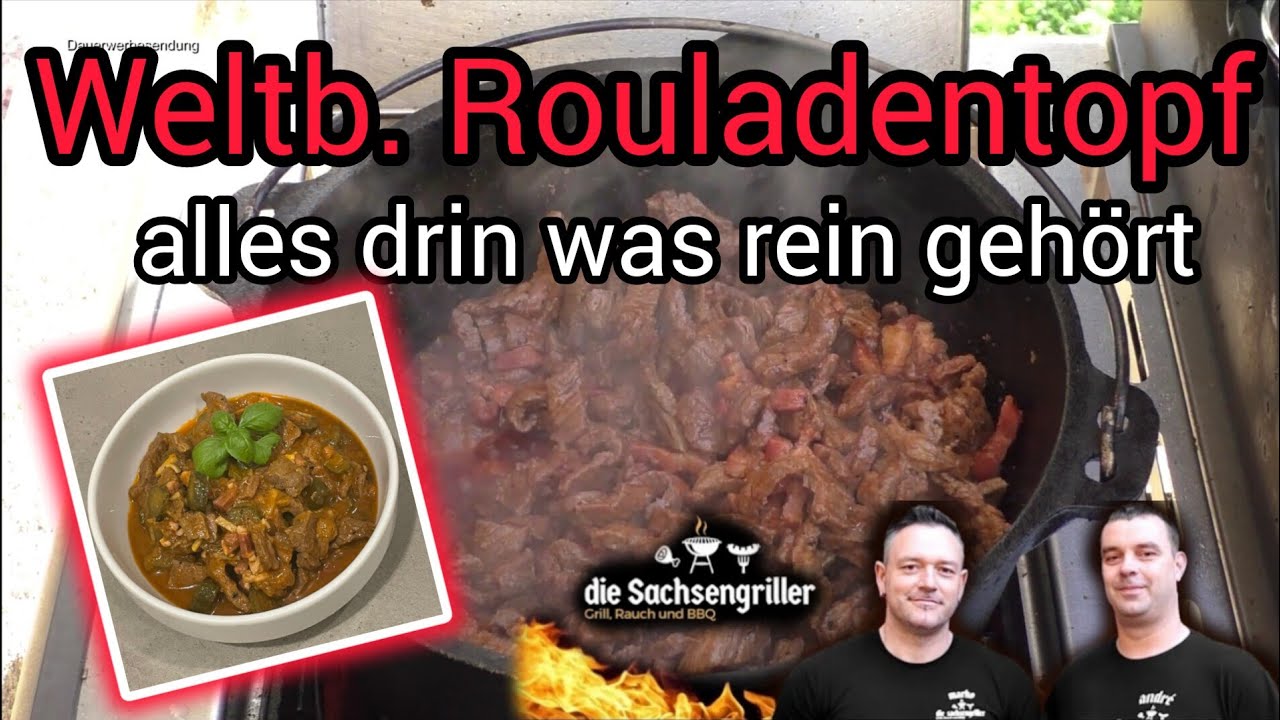 ROULADENTOPF | Unsere number one | einfach, schnell und lecker | Die Sachsengriller
