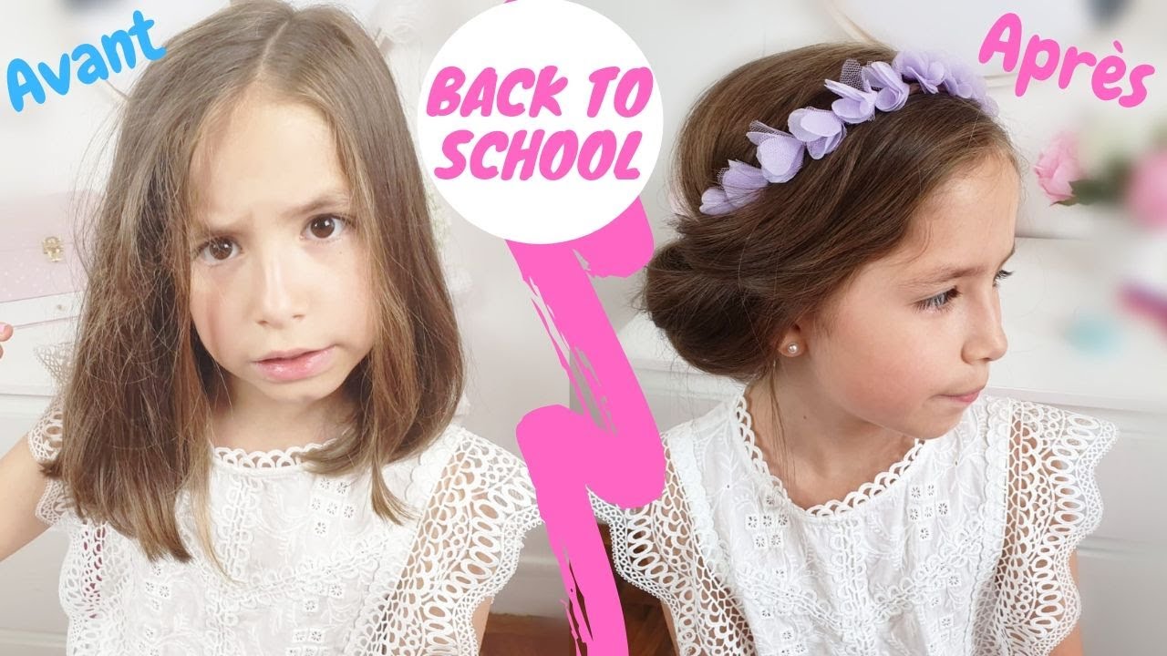BACK TO SCHOOL Coiffures facile et rapide pour la rentrée //KIARA'S TOYS💼🌷