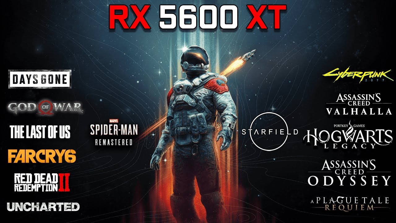 RX 5600 XT 6GB | Test in 20 Games at 1080p + FSR | 2023
