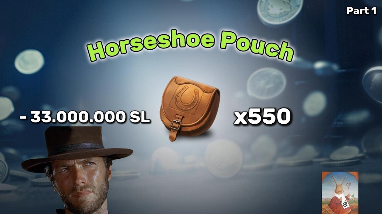 Opening +550 Horseshoe Pouches... Part 1