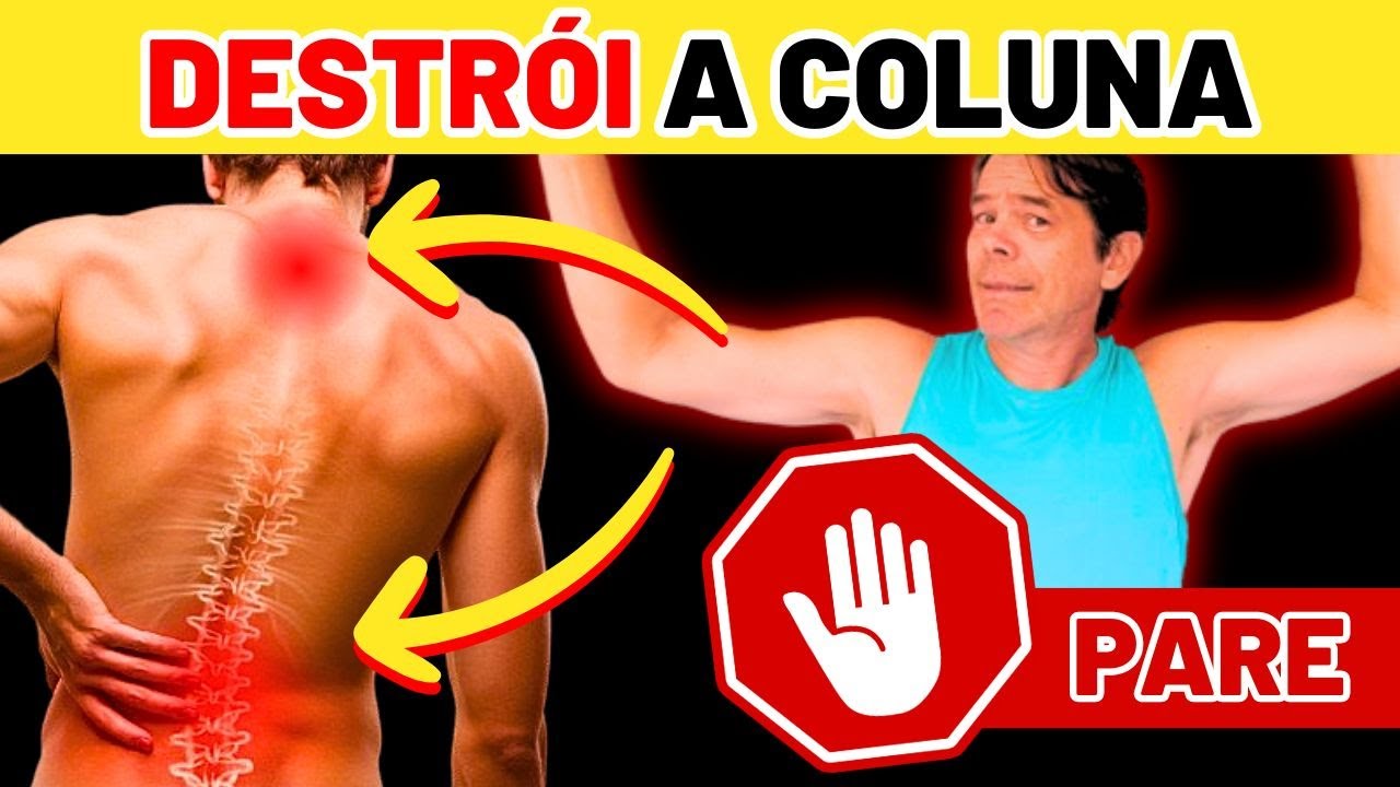 4 PIORES Exercícios pra Dor nas Costas (e COMO SUBSTITUIR) | Marcelo Garcia