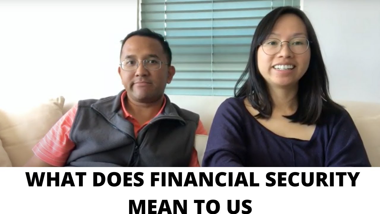 What does financial security mean to us