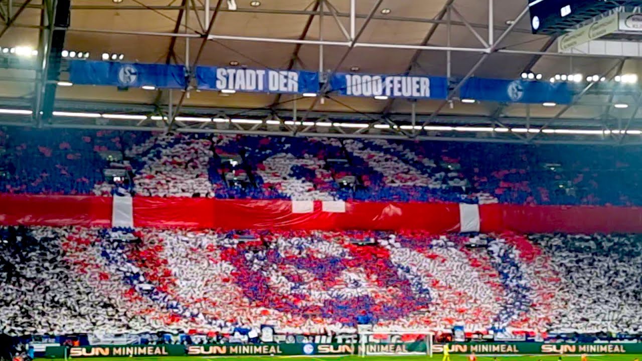 FC Schalke 04 vs. 1. FC Nürnberg - Die vollständige Choreo