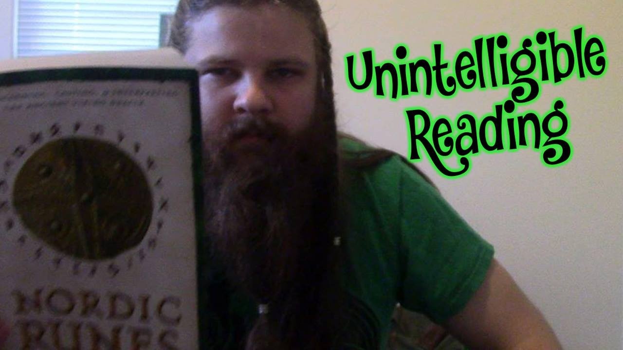 Binaural ASMR Unintelligible Reading About Nordic Runes 3