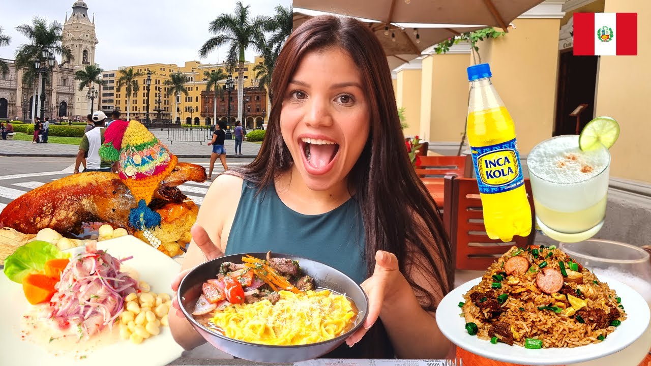 Probando COMIDA PERUANA por PRIMERA VEZ | ¿En realidad es la mejor gastronomía del mundo? Perú 🇵🇪
