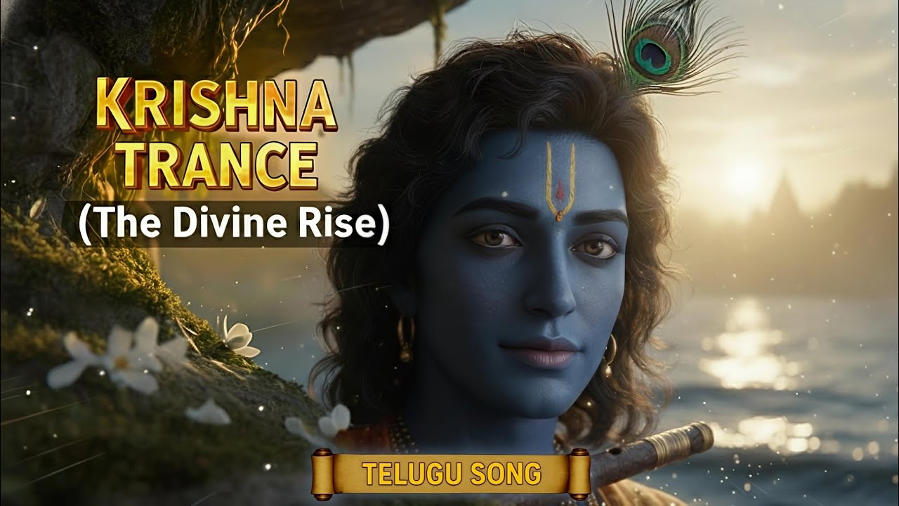 ⭐ Krishna Trance – The Divine Rise | Telugu Devotional Song