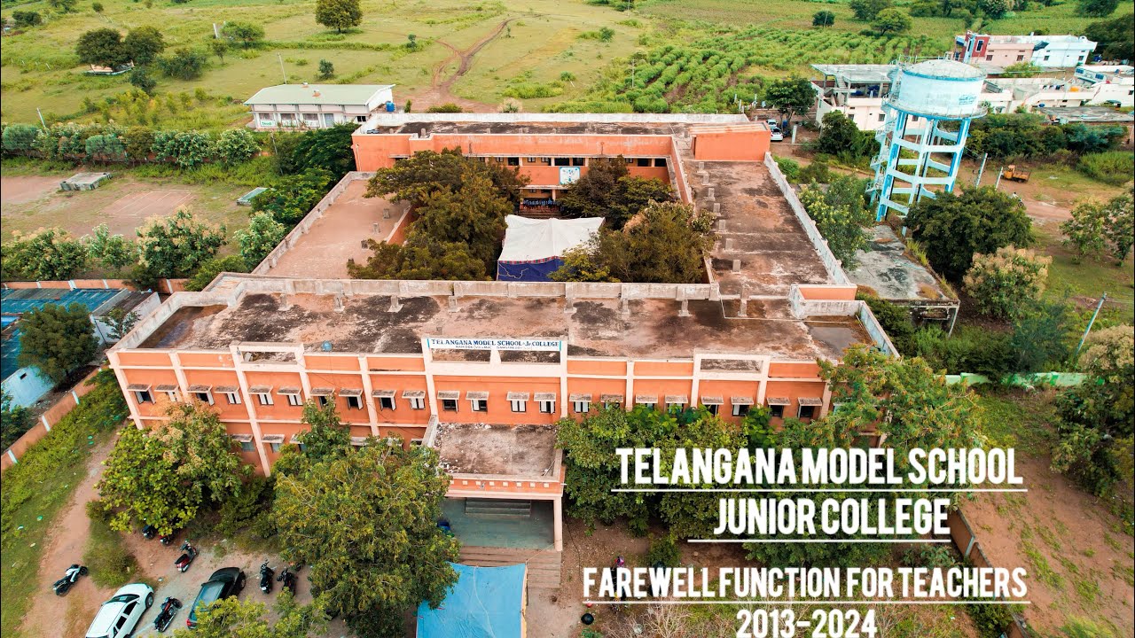 Telangana Model School & Jr College Raikode Farewell Function For Teachers 2013-2024💖