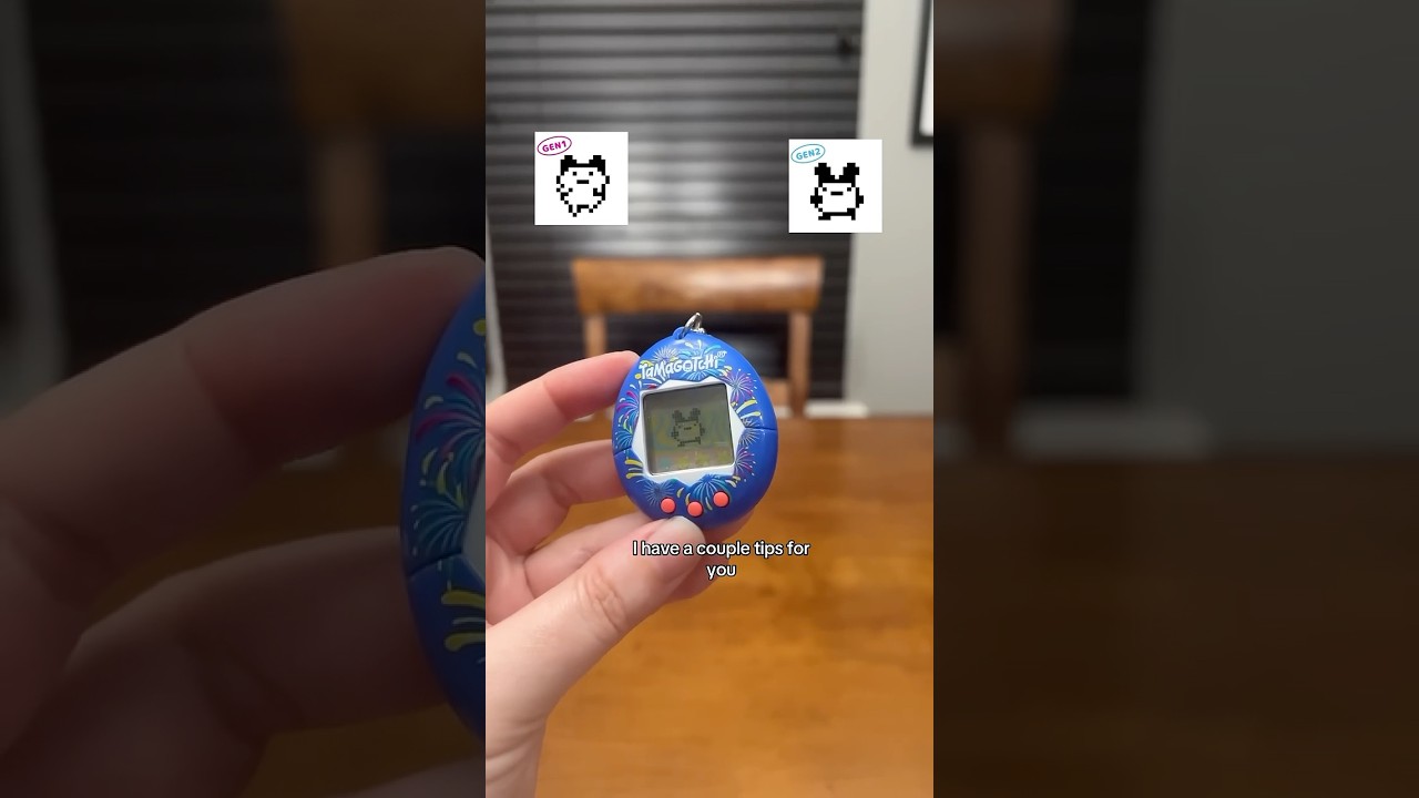 Советы по уходу за персонажами из оригинального Tamagotchi! #tamagotchi #shorts