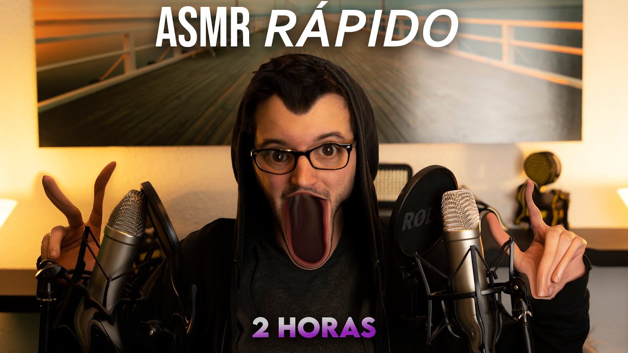 ASMR RÁPIDO Durante 2 horas Para NO Pensar en NADA | Sleepy Tingles