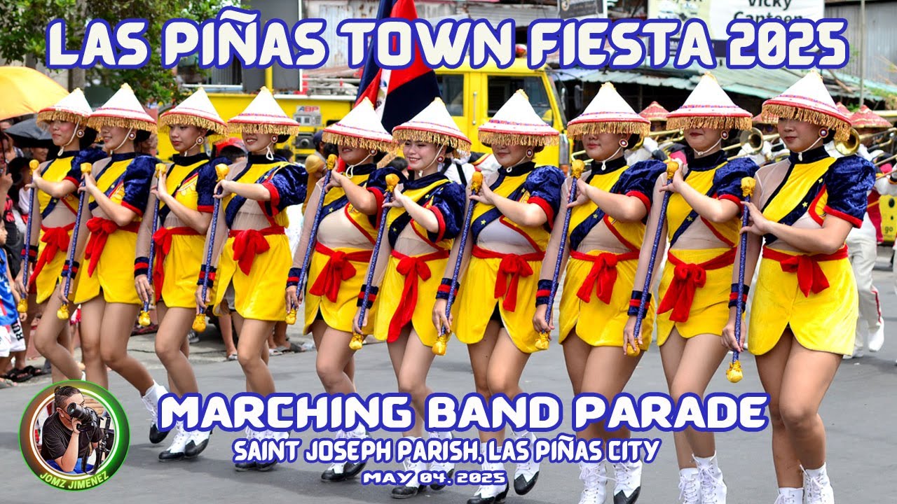 LAS PIÑAS TOWN FIESTA 2025  MARCHING BAND PARADE