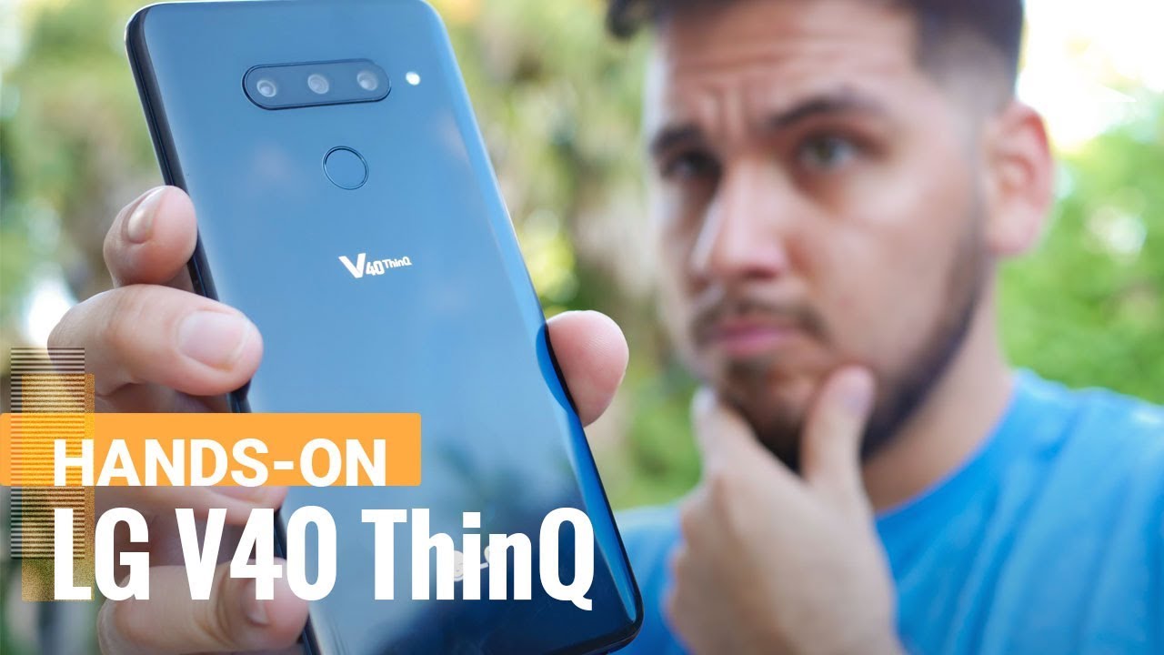 LG V40 ThinQ hands-on review