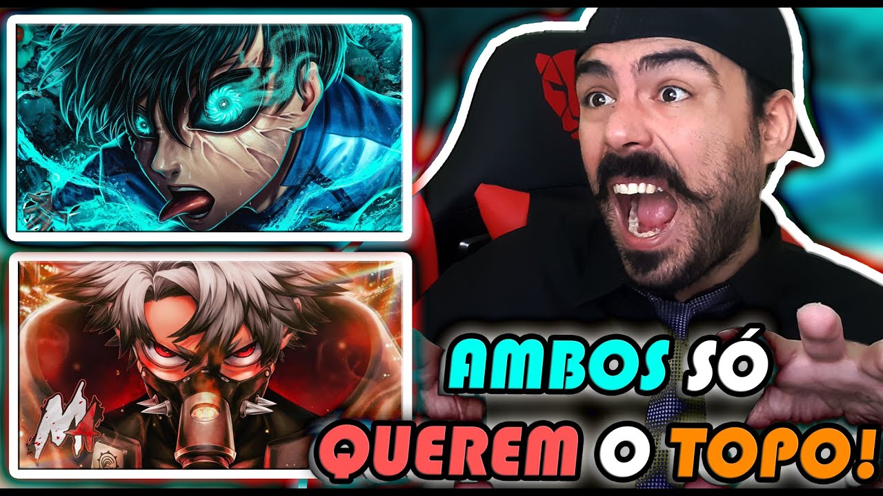REACT - ♪ Itoshi Rin (Blue Lock) | ABSOLUTA DESTRUIÇÃO / Paradisíaco (Rudo Surebrec)