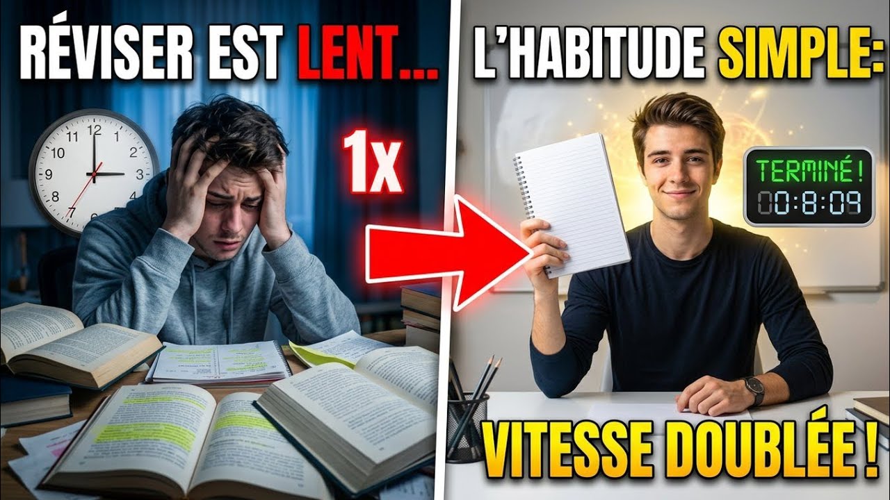 La simple habitude qui m’a fait réviser deux fois plus vite