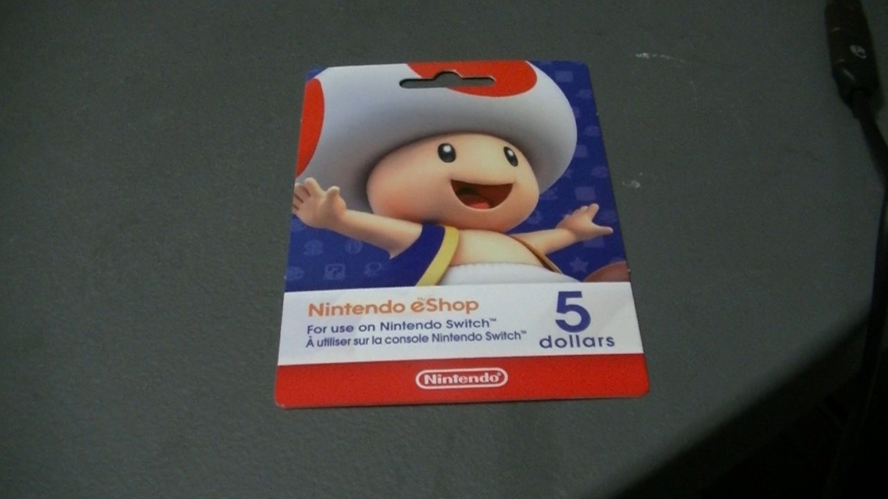 Sunday Gimmick Table #51 - The Five Dollar Nintendo Gift Card