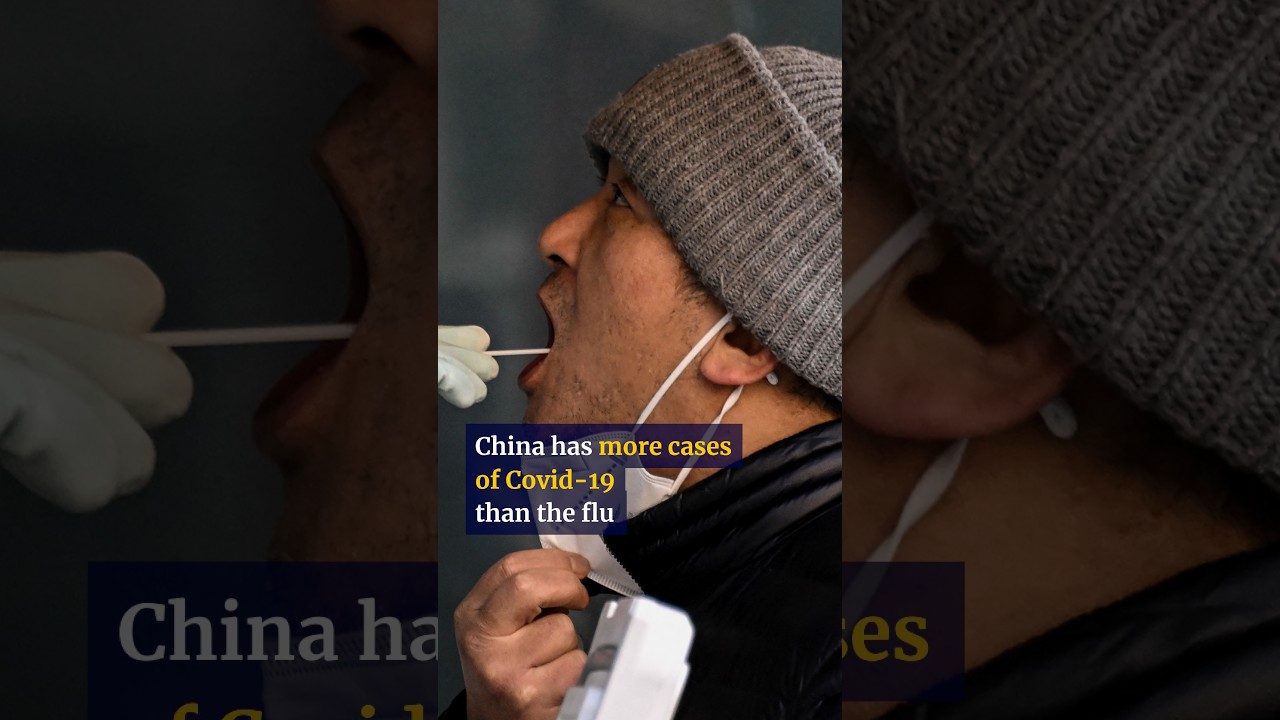 China has more cases of Covid-19 than the flu