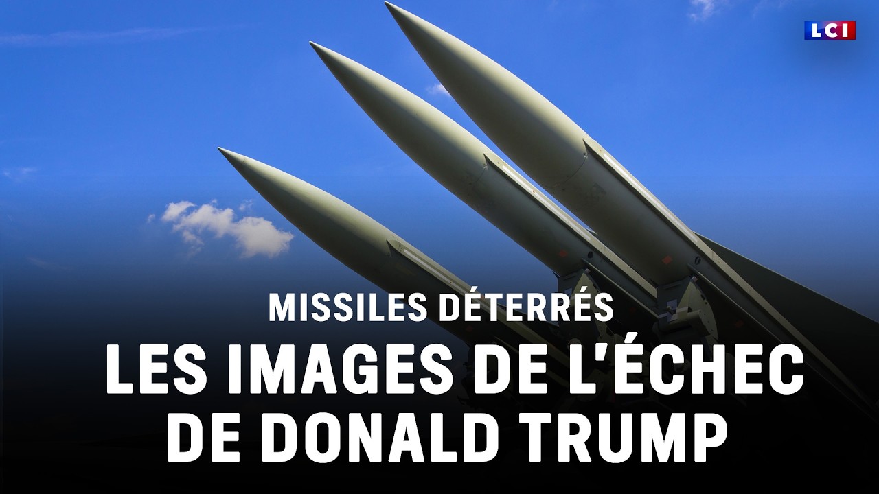 Missiles d&eacute;terr&eacute;s : les images de l'&eacute;chec de Donald Trump ! ｜LCI