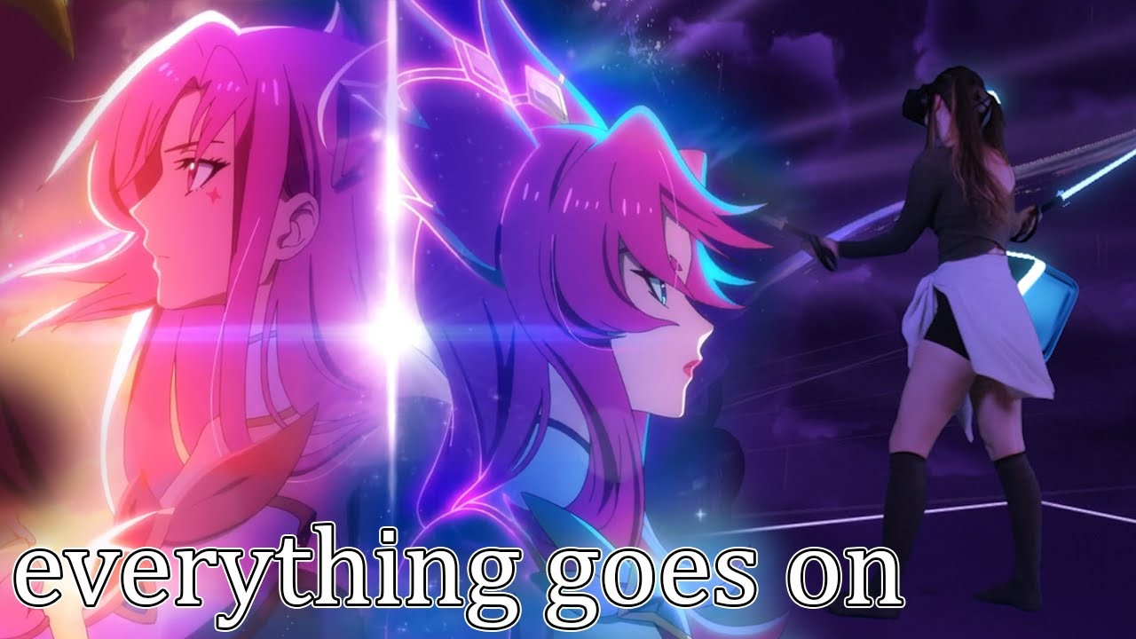 Everything Goes On by Porter Robinson Animation x Beat Saber