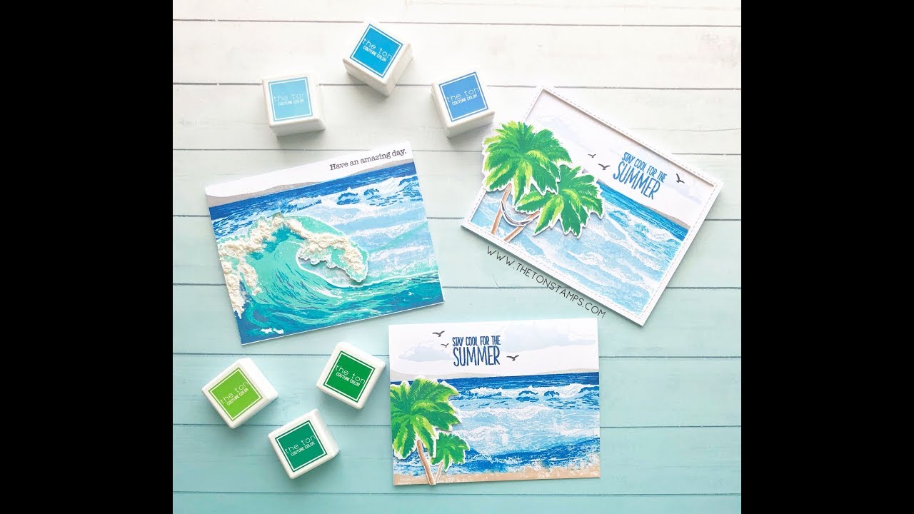 Stretch Your Stamps: From Golf Course to Beach Scene