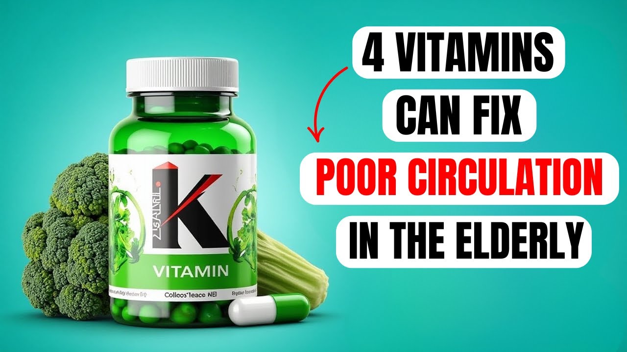 The TOP 4 Best Vitamins for Blood Circulation After 50