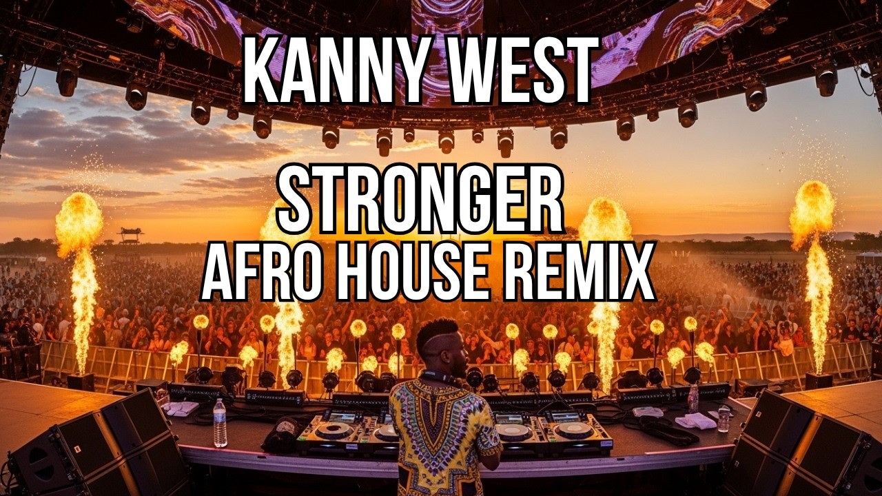 Kanye West - Stronger (Afro House Remix) | Cinematic Visuals