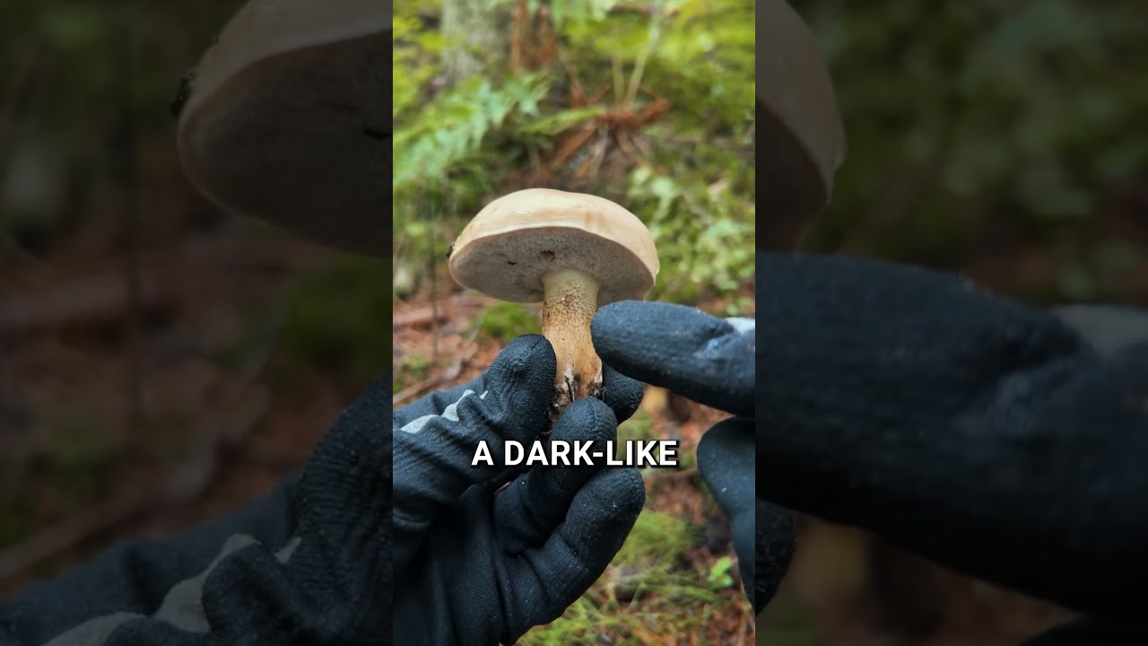 Don&rsquo;t Be Fooled by this Mushroom: The Bitter Bolete #shorts #foraging #fungi