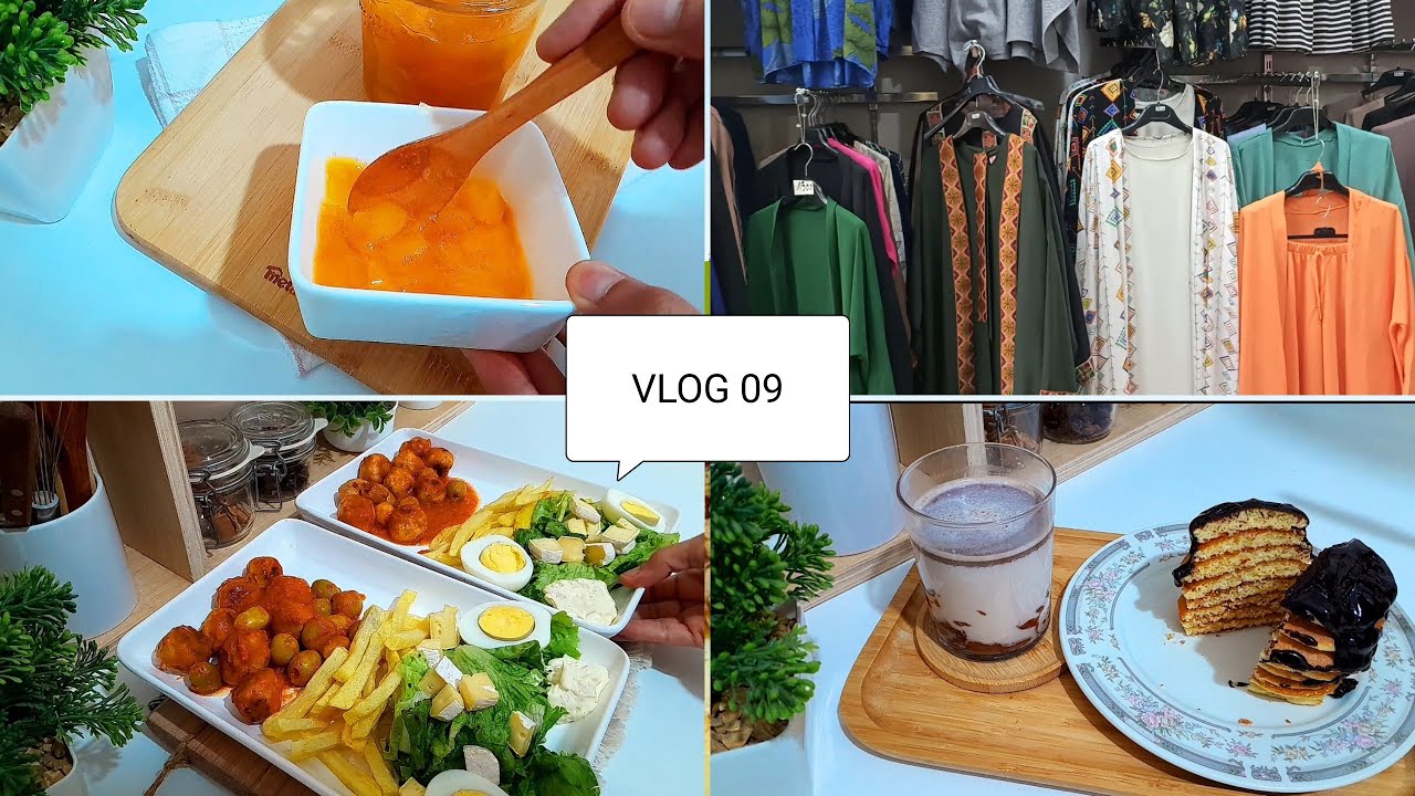 يوم في حياتي / يوم معي / صنع مربى المشمش🥭/تخضير عشاء / جولة خفيفة في محل