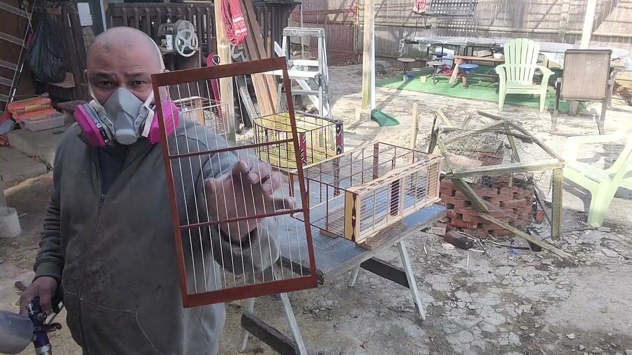 Mais umas gaiolinhas de mexida de coleiro.