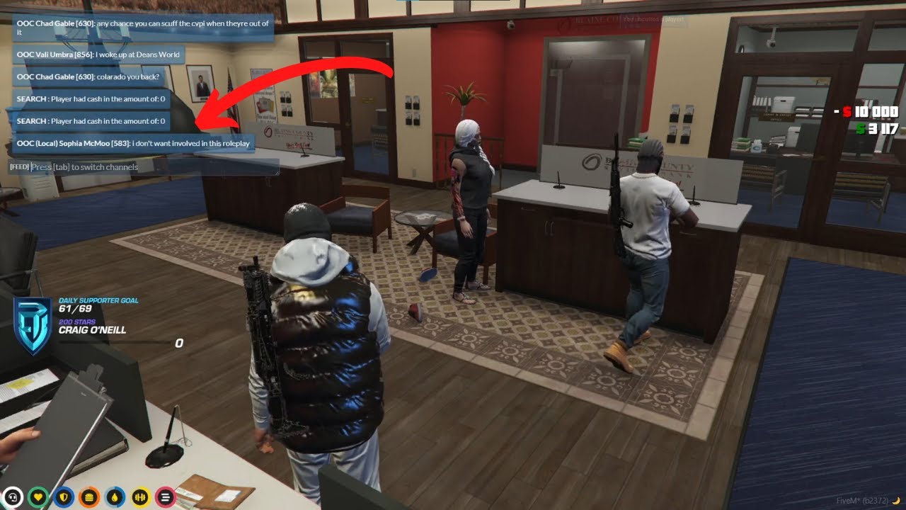 Hostage tells CG that She Doesn't want to RP with them in OOC | NoPixel GTA RP