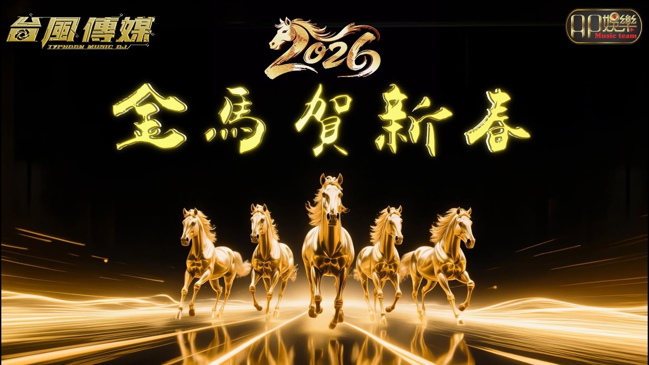 【台風傳媒】- 2o26 金馬賀新春 (新春特輯)【慢搖KTV】
