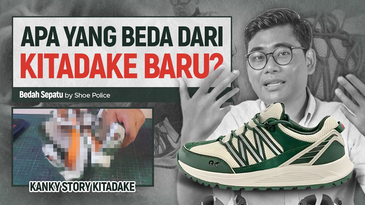 BEDAH SEPATU KANKY STORY KITADAKE - KANKY KITADAKE TERBARU APA BEDANYA YA?