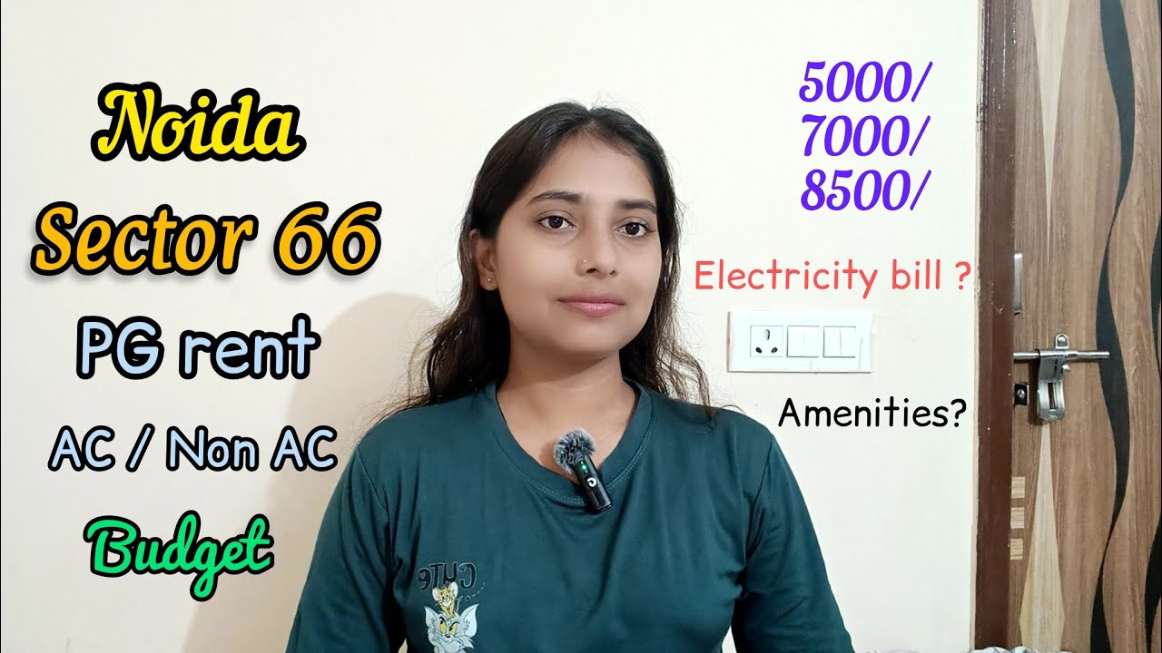 My Noida PG room tour & rent 🎉 Sector 66 | Full information 