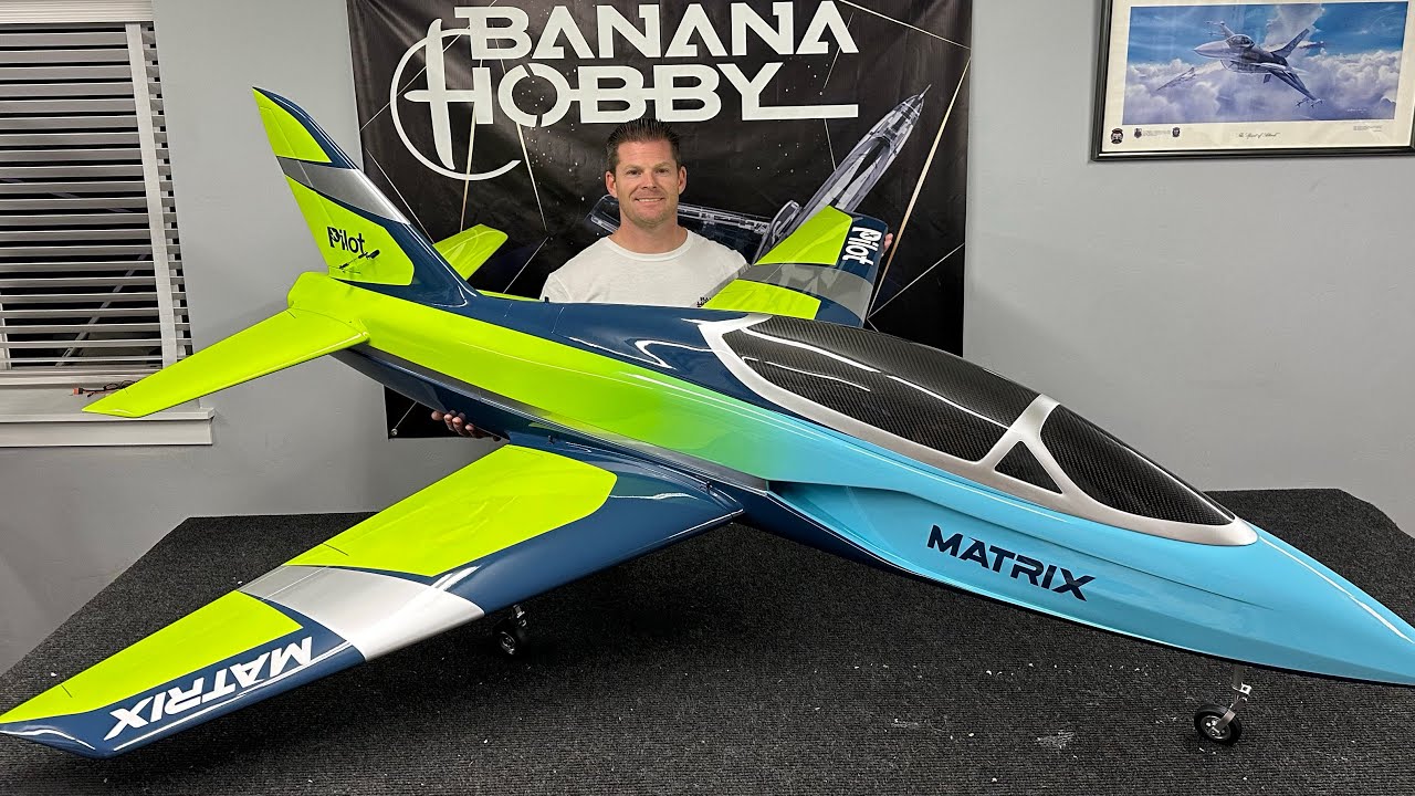 Banana Hobby уже здесь! Распаковка нового спортивного самолёта Pilot RC Matrix 2,2 м.